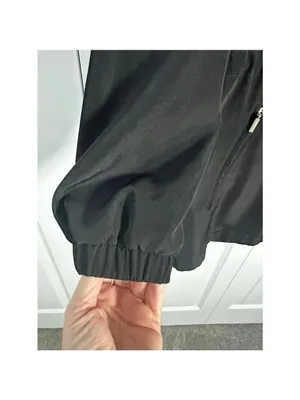 Canvas Black & Beige Utility Jacket 1X thumbnail 6