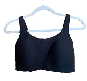 Lululemon Womens Size 34DD Black Run Times High Support Sports Bra thumbnail 1
