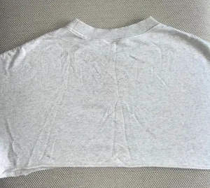Cropped White Pullover thumbnail 4