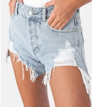 ✨Adika Destroyed Denim Sz Large Shorts✨ thumbnail 1