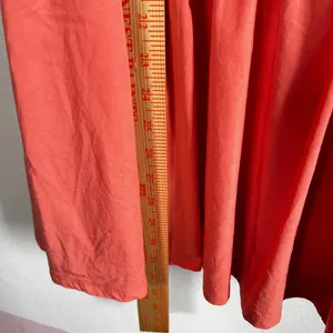 Coral Corset Mini Dress Sz Medium‎ Milkmaid Fairycore Summer Vacation thumbnail 5