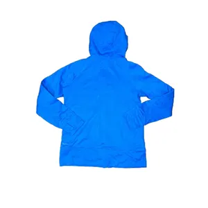 Nike‎ Women's Size M Therma- Fit Full Zip Fleece Lined Blue Hooded Jacket thumbnail 3