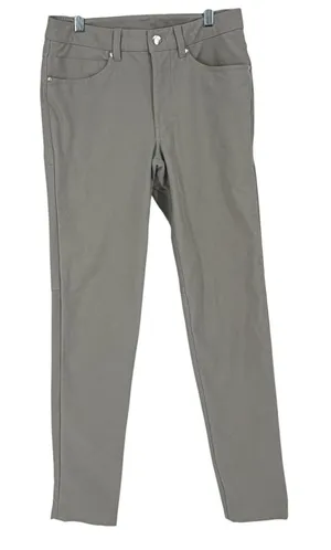 Lululemon Women's Gray Straight Leg Pants 30x30‎ Mid Rise Trouser Casual thumbnail 1