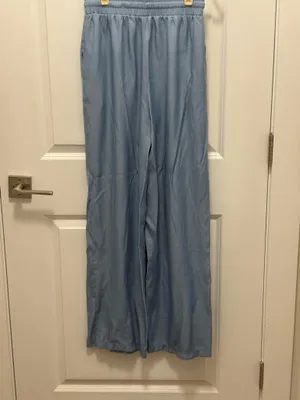 Pink Lily Mia wide leg pull on pants thumbnail 7