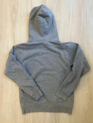 Lululemon Scuba Women's Gray Pullover Hoodie Sz 4 Cotton Fleece thumbnail 2