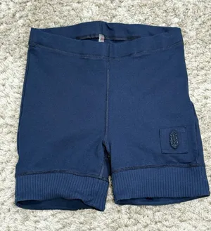 Free People Movement Women's Navy Victory Pull-On Biker Shorts Stretch Size S thumbnail 1