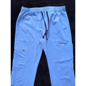 Figs‎ Jogger Women Straight Leg Blue Technical Scrub Size Medium thumbnail 2