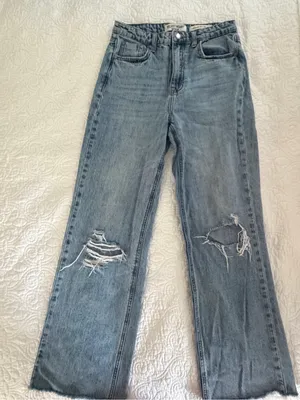 Velvet Heart ripped wide leg jeans thumbnail 1