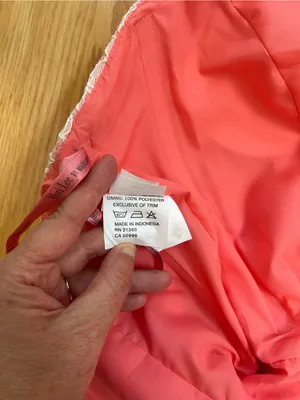 Mori Lee By Madeline‎ Gardner Bridesmaid Dress Prom Gown Pink w/ Shawl 14 thumbnail 11