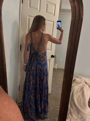 Alexie Dress Blue thumbnail 3