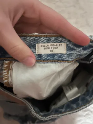 PacSun Bella Denim Mini Skirt thumbnail 4