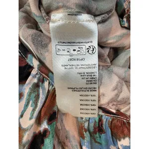 Anthropologie Somerset Jumpsuit Abstract Wide Leg Smocked Waist Plus Size 1X thumbnail 7