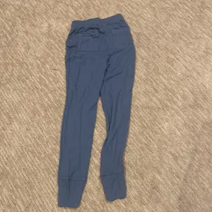 Privacy Please Blue Sweatpants with Elastic Waistband thumbnail 2