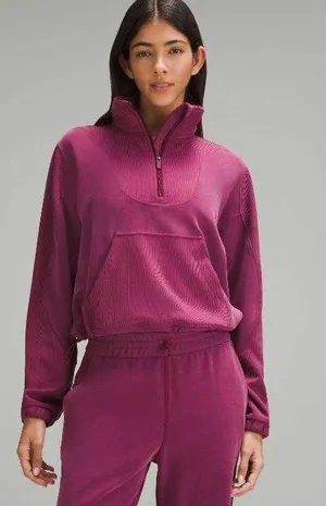 Lululemon Brushed Softstreme Half Zip 4 thumbnail 1