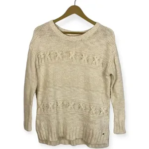 American Eagle Chunky Knit Wool Blend Fisherman Sweater thumbnail 2