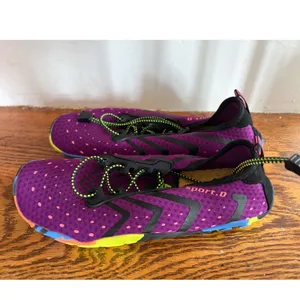 Sport.D Women Purple Water Shoes Aqua Socks Beach Swim BM096 Size 39 thumbnail 3