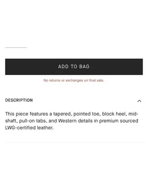 Everlane $298 The Outlaw Suede Cowboy Western Boot in Sand Size 6.5M thumbnail 7