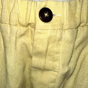 Patagonia Women's Size Medium Yellow Island Hemp Shorts 8" Drawstring Pockets thumbnail 2