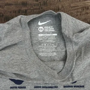 Grey Nike 2013 Ref Sox Baseball Team Graphic Tee #GetBeard T-Shirt thumbnail 3