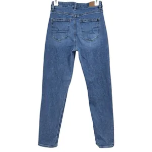 American Eagle Blue Jeans Stretch Denim Size 6 Long Women's thumbnail 8