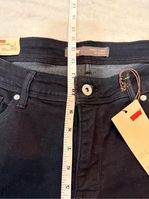 NWT Levi’s 512 Size 18W Short 512 Perfectly Shaping Bootcut Stretch Jeans Black thumbnail 8
