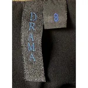 VTG Drama Floral Bias Cut Maxi Skirt 8 Taupe Black Made USA‎ Dark Academia thumbnail 4