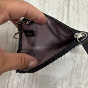 Coach Black Leather Card Wallet thumbnail 4