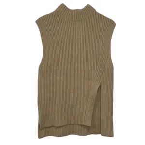Sophie Rue Tan Mock Neck Ribbed
Sweater(Size Medium) thumbnail 3