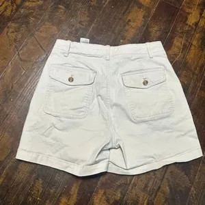 Banana Republic chino flat front traveler size 4 shorts thumbnail 2