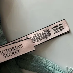 Victorias Secret • Dream Angels Mint Green Lace Sheer Corset Unlined thumbnail 6