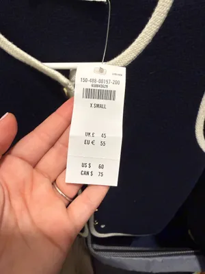 Abercrombie The Mara Crew Sweater Vest Navy thumbnail 3
