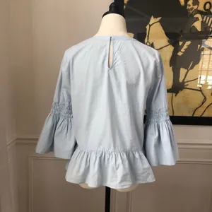 Anthropologie Maeve Marilla Ruffled Blouse S thumbnail 4