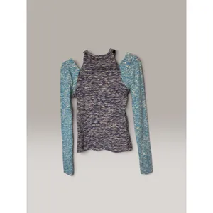 We The Free Free People Cold Shoulder Space Dye Top Cool Combo OB1506198 Medium thumbnail 3