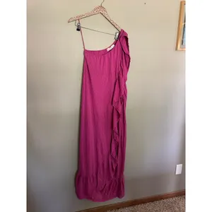 FREE PEOPLE Elisa Maxi Dress in Dahlia Mauve Size Medium thumbnail 4
