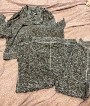 Aeropostale Blue Heather PJ Set thumbnail 2