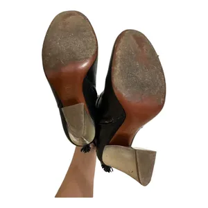 TORY BURCH Bandelier Fringed Leather‎ Ankle Boots size 8 $525 thumbnail 6