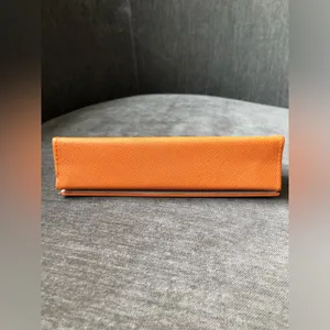 Orange Narrow Tory Burch Eyeglasses Case thumbnail 5