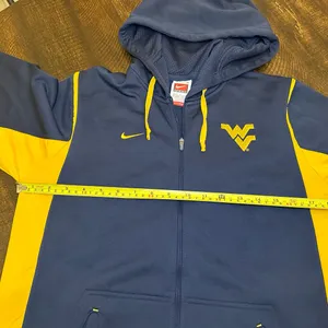 Nike West Virginia Mountaineers Hoodie Womens Therma Fit Full Zip WVU-Small thumbnail 7