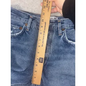 agolde feel‎ good jamie jeans button raw hem distressed 26 thumbnail 12