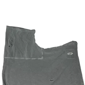 FP Movement‎ Distressed Cropped Tee Women's Small Gray 100% Cotton Oversized EUC thumbnail 5
