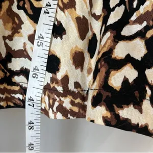 NWOT Midnight Velvet Midi Animal Print Dress thumbnail 8