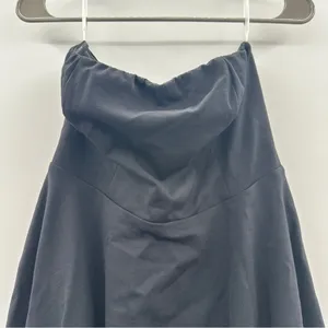 Lulus About A Twirl Black Strapless Fit‎ & Flare Skater Mini Dress Sz M NEW thumbnail 4