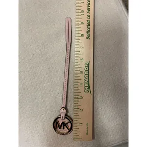 Michael Kors Purse Charm Used Soft Pink Gold thumbnail 7