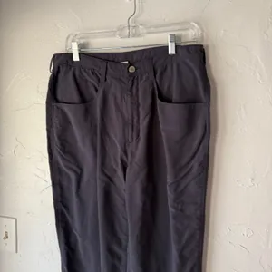 The North Face Women’s Nylon‎ Hiking Pants Size 14 Black Outdoor Lightweight thumbnail 2