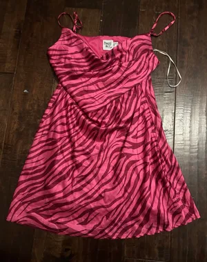 Princess Polly Pink Mini Dress thumbnail 1