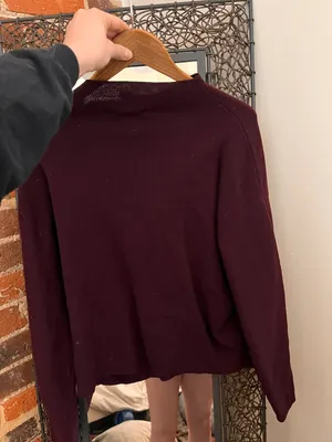 Maroon Sweater thumbnail 4