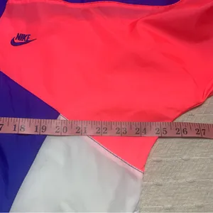 Nike Vintage Retro Jacket Color Block‎ 80s Windbreaker Track Zip Up Size M thumbnail 12