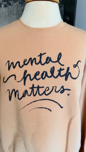 Mental Health Matters Crewneck thumbnail 2