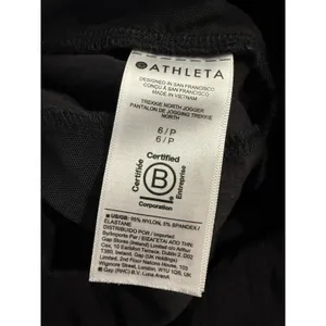 Athleta Trekkie North Jogger Black Ripstop Hiking Pants Womens 6P Petite 4212 thumbnail 4