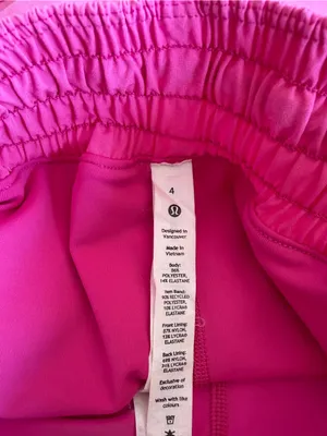 Lululemon Hotty Hot High-Rise Skirt Sonic Pink Size 4 thumbnail 5